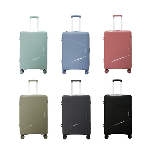 Valise de voyage légère et élégante en PP de qualité supérieure, coque rigide durable, serrure TSA, roulettes pivotantes à 360°, chargement USB - Product Image 6