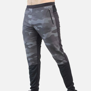 Pantalones Deportivos de Hombre, Color Sólido, Poliéster, Frente Plano, Cintura Elástica, Secado Rápido, Ligeros, Tejido de Punto, para Otoño - Product Image 2