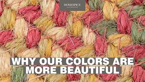 Tapis tissés à la main pour salon et chambre à coucher, multicolores, en laine et fibres de yak, tapis ronds doux en laine - Product Image 2