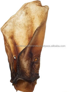 Premium Natural Dry Beef Ear Dog Treats Snacks para masticar saludables sin granos para perros kg de peso - Product Image 1