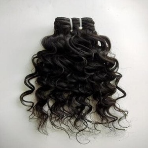 ผมแท้จากอินเดีย JAE Raw Indian Hair แบบธรรมชาติ  ต่อผมแบบเวฟ  ผมแท้จากวัด  แบบ Remy Virgin  ผมมนุษย์แบบหยิก  ไม่ผ่านการแปรรูป  น้ำหนัก 100 กรัม  แบบต่อผมด้วยเครื่อง - Product Image 1