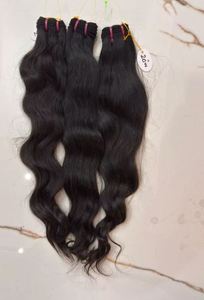 Cabello Indio Virgen Premium, Cabello Indio Ombre Virgen, Extensiones de Cabello Humano de Gran Longitud con Clip, Volumen Completo y Suave - Product Image 4