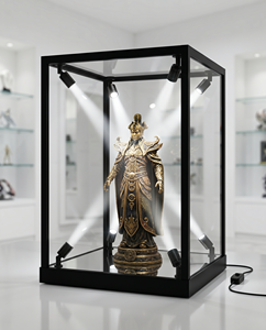 Vitrine autoportante moderne à LED en acrylique transparent 2026 pour l'affichage de jouets, avec designs personnalisés pour super centres commerciaux, montage facile - Product Image 5