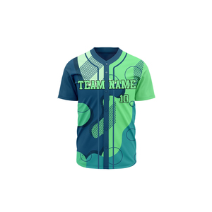 เสื้อซอฟต์บอลสั่งทำขายส่ง แห้งเร็ว เสื้อซอฟต์บอลเรียบง่าย ชุดกีฬาผู้ชาย เสื้อเจอร์ซีย์ซอฟต์บอล เสื้อเบสบอลแบบซับลิเมชั่น - Product Image 1