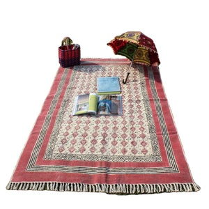 Tapis et ensembles tissés en coton de haute qualité au design vintage lavables pour les couloirs de la maison et les hôtels avec une hauteur de pile en peluche - Product Image 1