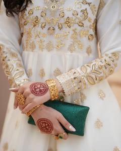 Conjunto de Vestido Lehenga y Dupatta de Alta Calidad para Bodas y Fiestas, con Tela de Red Suave y Adornos de Hilo y Lentejuelas, para Mujer, Ramdev Trading - Product Image 3