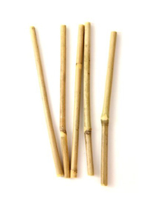 Pajitas ecológicas de bambú natural, reutilizables y biodegradables, pajitas de madera para bares y fiestas, venta al por mayor. - Product Image 3