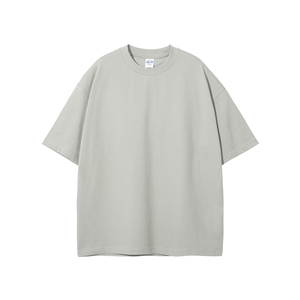 T-shirts unisexes surdimensionnés en coton tricoté 180 g/m² pour hommes, impression de logo personnalisée, nouveau design 2026, les plus vendus en gros - Product Image 4