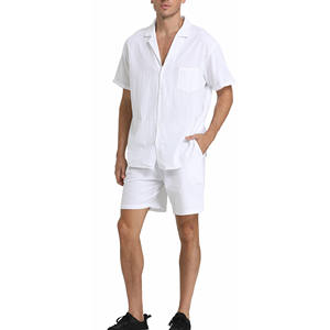 Confortable, idéal pour une utilisation toute la journée, pour hommes et femmes, tissu léger, ensembles personnalisés avec tissu uni teint. - Product Image 1