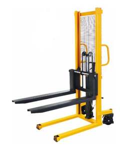 Apilador Hidráulico Manual de 1-3 Toneladas, Elevación de 1.6m-3m, Portátil, para Terrenos Difíciles, con Ruedas de Nylon - Product Image 2