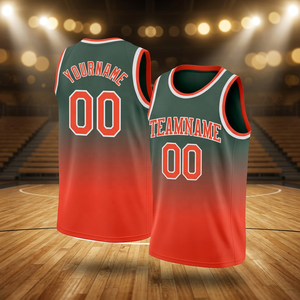 Camiseta de baloncesto sublimada personalizada, negra y roja sin mangas, uniforme de baloncesto de corte atlético - Product Image 5