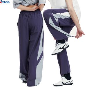 Comfortable Canvas Sweat Pants Men's Custom Outdoor Casual Mid <b>Elastic</b> Drawstring Wide Leg Baggy Loose Oversized Fleece 100% - Product Image 5