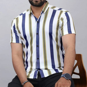 Men's Button <b>Shirt</b> 100% Cotton Casual Flannel Dress Uniform OEM ODM Wholesale Manufacturer - Product Image 6