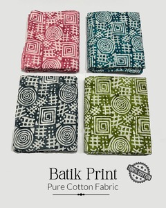 Tela de algodón 100% puro con estampado artístico, ideal para minivestidos, vestidos de algodón y trajes de algodón. Compre al por mayor directamente del proveedor. - Product Image 1