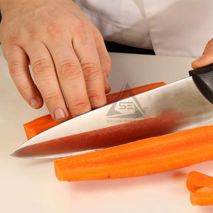 <b>Light</b> Weight Japanese Chef <b>Kitchen</b> Knives with Wood Handle and Stainless Steel Blades-High Quality Durable Eco-Friendly - Product Image 3