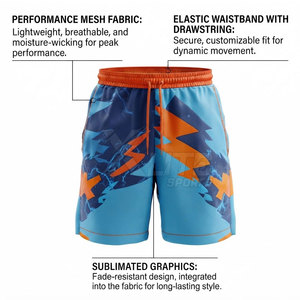 Nueva Llegada, Pantalones Cortos de Fútbol al por Mayor, Ropa Deportiva Personalizada para Hombres Adultos, Entrenamiento de Equipo, Partidos de Fútbol, Torneos, Transpirables - Product Image 4