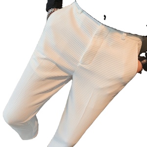 Pantalones Chinos de Moda para Hombre, Corte Ajustado, Ecológicos, Lavado a la Piedra, los Más Vendidos al por Mayor, OEM, 100% Lona de Algodón - Product Image 6