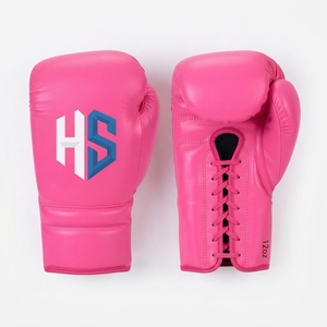 Gants de boxe en cuir en gros pour usine, 6OZ et 14OZ, pour activités extérieures - Product Image 4