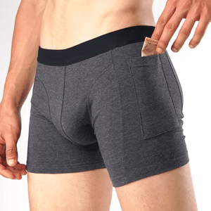 Hot Selling Men Shorts Cotton Made Breathable Casual Underwear Elastic Waist Everyday Comfortable Shorts Bulk Order Manufacturer - Product Image 2