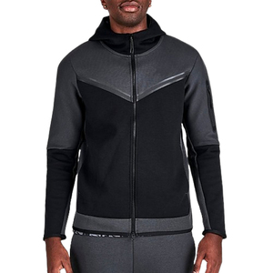 Fabricante Personalizado Suministra Sudaderas con Capucha de Algodón y Forro Polar para Hombre, con Cierre de Cremallera de un Cuarto, Grosor Superior, 300g, Transpirables, Lotes Internacionales al por Mayor - Product Image 5