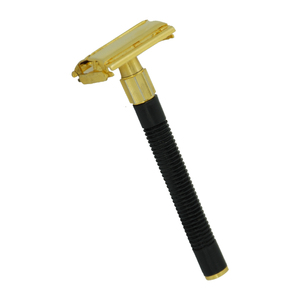 Classic Men's Luxury Safety <b>Razor</b> with Adjustable Mild Hair Removal for Face & <b>Bikini</b> Areas Single Blade Stainless Steel - Product Image 3