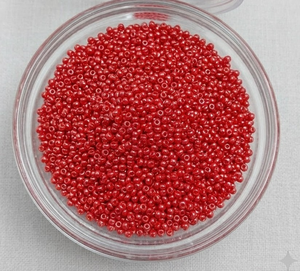 Perles de verre rondes Preciosa (Magenta) de 8'0 (20,32 cm) Modèle 98170, lot en vrac pour la fabrication de bijoux - Product Image 1