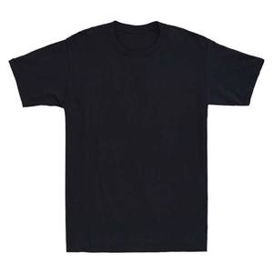Camisetas de Manga Corta para Hombre, Estampado Personalizado, Diseño Liso, Teñido Uniforme, Poliéster/Algodón, Ropa Casual de Verano, Antiarrugas, Secado Rápido - Product Image 3