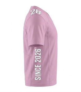 Jersey unisex de fútbol americano, corte holgado, cuello en V, manga corta, personalizable con nombre y número del equipo, transpirable, poliéster, corte regular. - Product Image 4