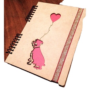 Cuaderno de cubierta MDF decorativo superventas de alta calidad de lujo hecho a mano personalizado recién llegado para cuaderno de cubierta MDF de lujo de oficina - Product Image 1