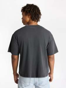 Camiseta Oversize Lisa, Corte Holgado Minimalista para Uso Diario - Product Image 3