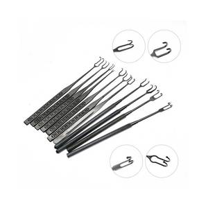 Crochet à tirer à pointe émoussée avec boule, instruments chirurgicaux en acier inoxydable, réutilisables, de qualité médicale, ensemble d'outils chirurgicaux - Product Image 4