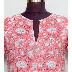 Vestidos Cortos Casuales de Algodón con Cordones para Mujer, Diseño Estampado a Mano, Corte en A, Bonitos Bolsillos, Estilo Sencillo para Uso Diario - Product Image 3