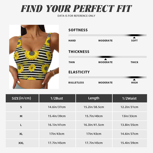 Soutien-gorge de sport respirant sans couture à maintien élevé pour femmes, de bonne qualité, pour le fitness, la gym et le yoga, avec sublimation frontale - BIN FATEH - Product Image 5