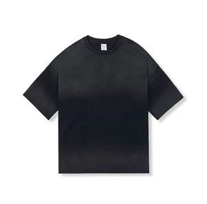 Camiseta Básica para Hombre - Mezcla Suave de Poliéster/Algodón de Secado Rápido y Antiarrugas, Diseño Transpirable Informal para Uso Diario - Product Image 3