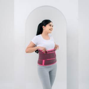 Corsé de Carbón de Bambú Nano de la Mejor Calidad con un Diseño Moderno y Colores Elegantes Rosa y Turquesa para Abdomen y Cintura - Product Image 6