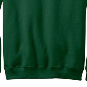 Sudadera AKA con Cierre de Cremallera, Color Verde Kelly, Bordado Rosa, Cuello Alto Simulado, Prenda Personalizada para Hermandades Griegas - Product Image 4