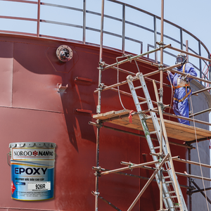 Imprimación Epoxi de Óxido de Hierro Rojo - Base Anticorrosiva de Grado Industrial para Estructuras de Acero, Maquinaria, Muebles y Pintura para Barcos - Product Image 1