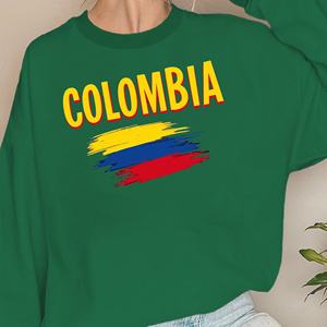 COLOMBIE avec drapeau sweats femme - Product Image 5