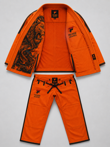 Athletic jiu jitsu uniform designed with premium materials flexible fit and reliable <b>strength</b> for daily martial arts <b>training</b> - Product Image 4