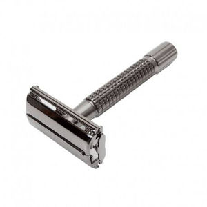 Maquinilla de Afeitar Tradicional Premium para Hombre, de Acero Inoxidable, con Una Sola Cuchilla, Afeitado Suave para Cara y Cuerpo, Logotipo Personalizado Kaamir - Product Image 4