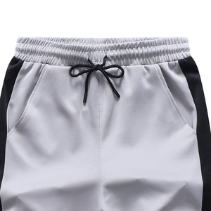 Pantalones Cortos Bermuda Casuales para Hombre de Alta Calidad, Transpirables, Tejidos, de Cintura Alta con Cierre de Cordón, para Gimnasio y Fitness - Product Image 5