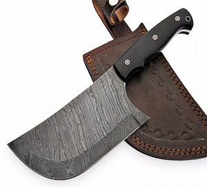 Couteau de chef Santoku en acier Damas 6-7,9 pouces, forgé à la main, manche en bois, ambidextre, extra-affûté, finition mate pour usage en cuisine - Product Image 5