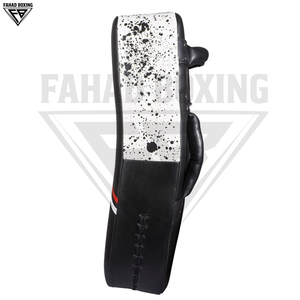 White Black Color Durable Shock Absorbing Boxing <b>Shield</b> With Adjustable Straps PVC Boxing Target For Martial Arts Training - Product Image 2