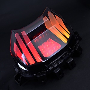 Feu arrière à LED intégré avec lentille fumée, système d'éclairage pour moto pour MT-09 2024~ - Product Image 6