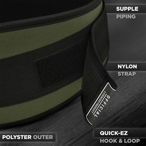 Auto Lock Weightlifting Neoprene Curved Gym Belts Back Lumbar Support Double <b>Padded</b> Fitness Belt Weight Lifting Belts - Product Image 2