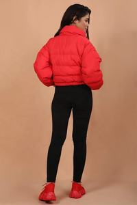 Women Fashion <b>Crop</b> <b>Puffer</b> <b>Jackets</b> and Coats Winter Coat for Women Fashion Apparel & Accessories Breathable <b>Jacket</b> - Product Image 4