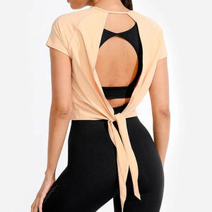 เสื้อยืดผู้หญิงสไตล์ลำลอง ความยาวปกติ รับผลิตตามแบบ (OEM) แฟชั่นทันสมัย ใส่ได้ทุกวัน ทรงพอดีตัว - Product Image 2