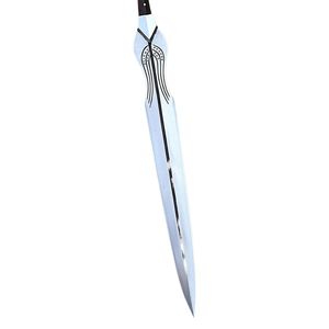 Couteau de combat à pointe de lance en acier inoxydable, lame droite épaisse de qualité industrielle, lame unique, manche non réglable - Product Image 1