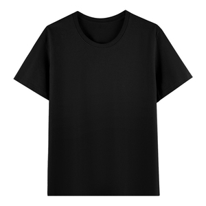 Camiseta Juvenil de Cuello Redondo, Corte Holgado, 180G CVC, con Logotipo Personalizado Bordado, Precio de Fábrica de Bangladesh y China, OEM - Product Image 1