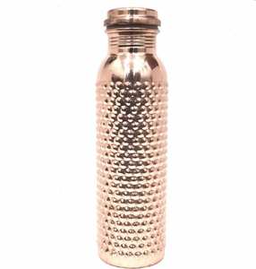 High quality pure copper <b>water</b> <b>bottles</b> Handmade Leak-Proof Ayurveda <b>Water</b> <b>Bottle</b> Joint-Free for Drinking <b>Water</b> Wholesale Price - Product Image 2
